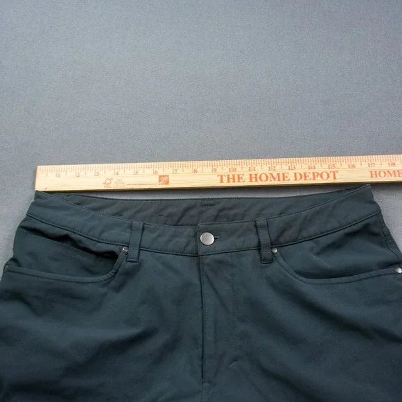 Lululemon ABC Pants Mens 34x30 Gray Slim Fit Recycled Polyester Stretch - Picture 6 of 7